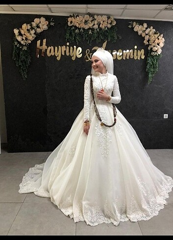 Özel dikim gelinlik