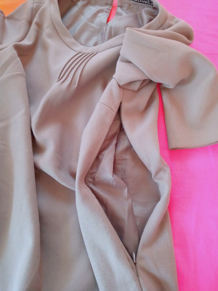 elbise astarlı etekleri işleme detaylı - Görsel 4