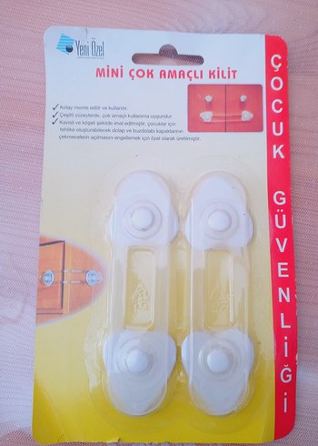 Çocuk Güvenliği Mini Çok Amaçlı Kilit