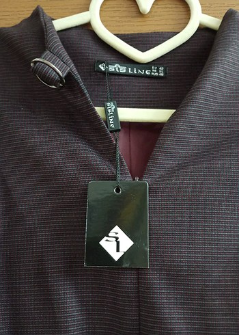 Kahverengi Kemerli Midi Kadın Elbise - Görsel 4