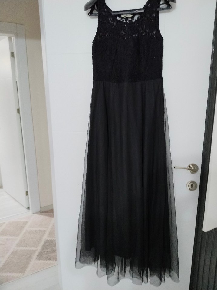 Ayriss XL Siyah gece elbisesi - Görsel 2