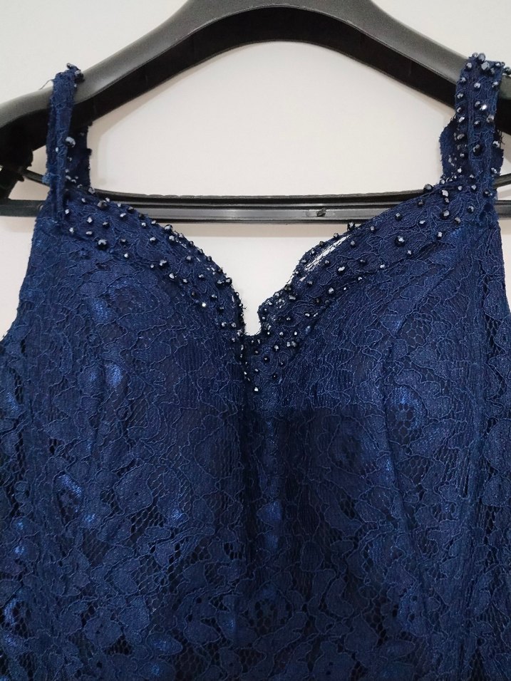 Nakışlı yakası taş işlemeli - Görsel 4