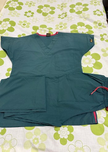 Rahat Kesim Yeşil bayan iş takımı XXS beden. - Görsel 4