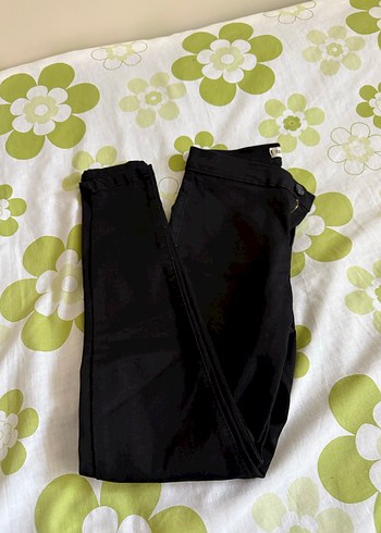 Siyah Elastik Kadın Dar Kesim Pantolon Addax marka 26 beden. - Görsel 7