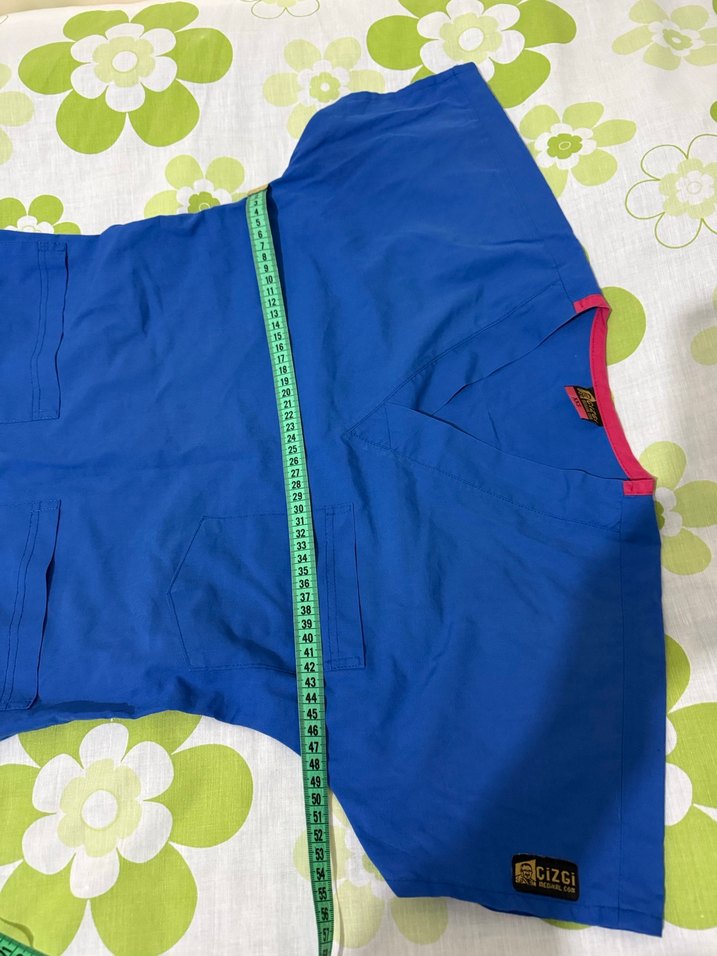 KadınMavi Kısa Kollu Rahat işTakımı xxs beden - Görsel 3