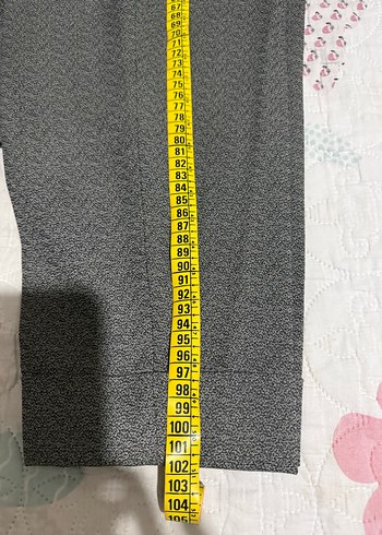 Gri Kadın üçlü Uzun Ceketli Takım - Görsel 11