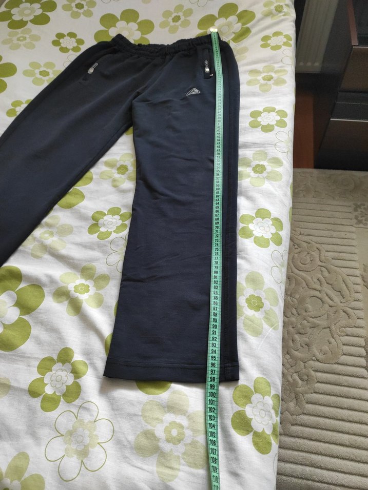 Fermuarlı Lacivert Erkek Rahat Kesim Eşofman - Görsel 2