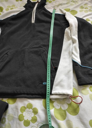 Erkek Fermuarlı  Polar Sweatshirt ve alt ikili takım . - Görsel 2