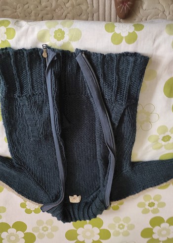 Bayan lacivert Hırka s beden . - Görsel 10