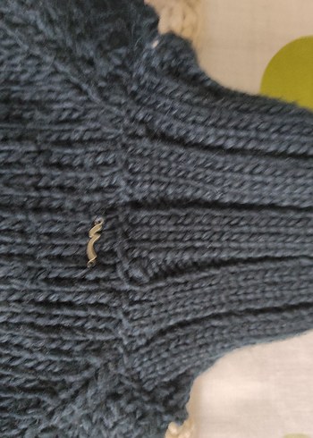 Bayan lacivert Hırka s beden . - Görsel 8