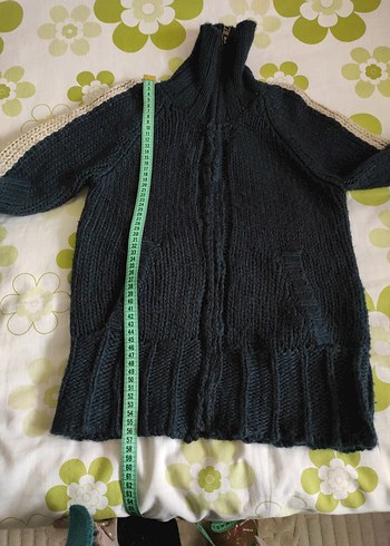 Bayan lacivert Hırka s beden . - Görsel 2