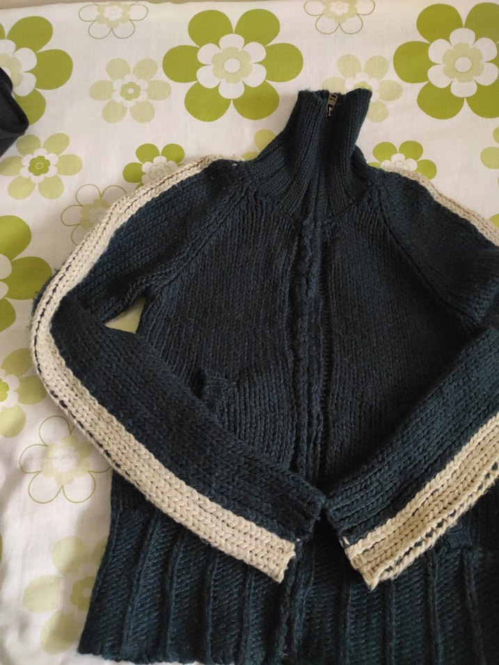 Bayan lacivert Hırka s beden . - Görsel 3