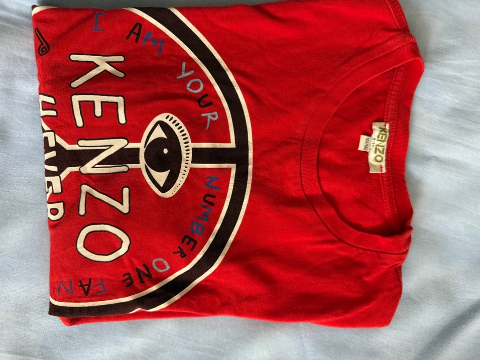 Kenzo 4 Ever Kırmızı Uzun Kollu Tişört — görsel 8/9