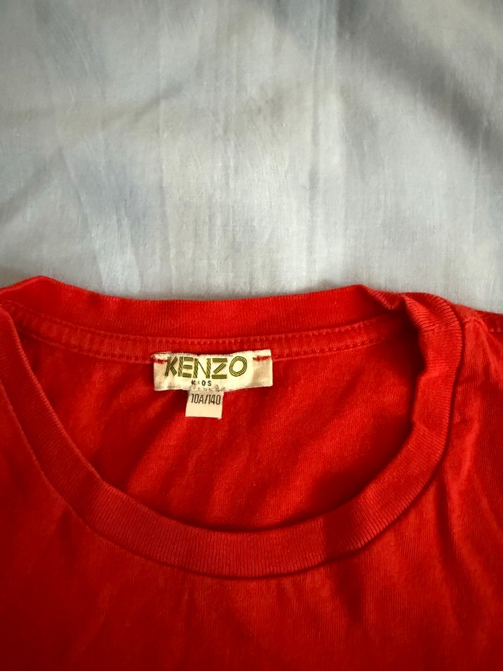 Kenzo 4 Ever Kırmızı Uzun Kollu Tişört — görsel 2/9