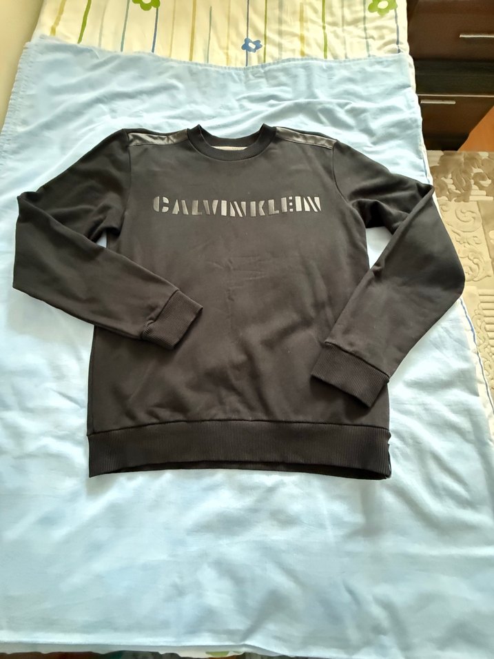 Siyah Calvin Klein Bisiklet Yaka Sweatshirt — görsel 2/14