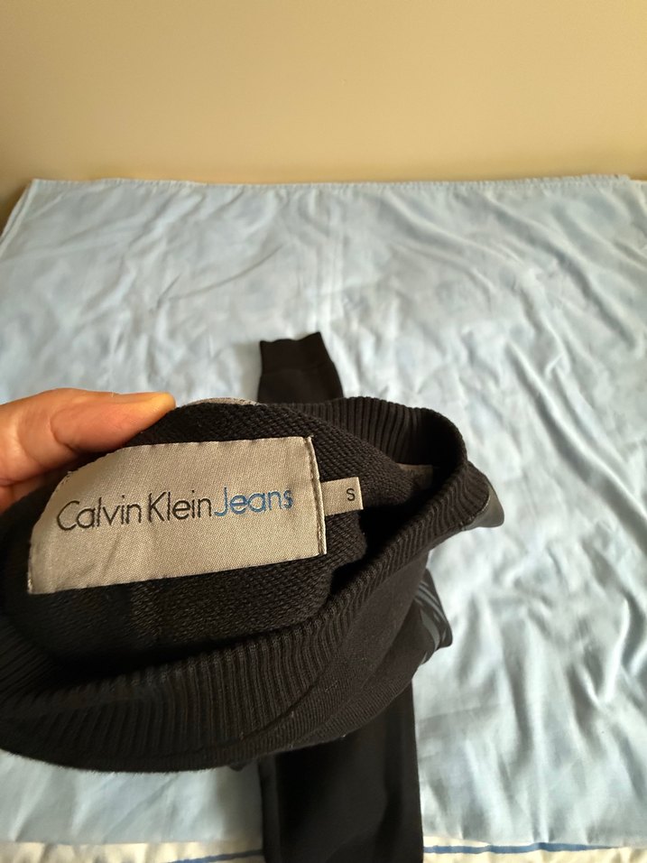 Siyah Calvin Klein Bisiklet Yaka Sweatshirt — görsel 8/14