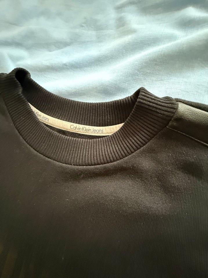 Siyah Calvin Klein Bisiklet Yaka Sweatshirt — görsel 3/14