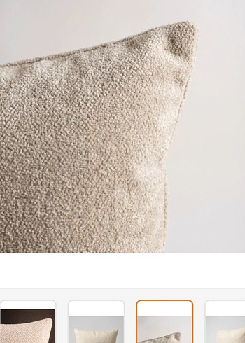 Bej Modern Dekoratif Kırlent - Görsel 3