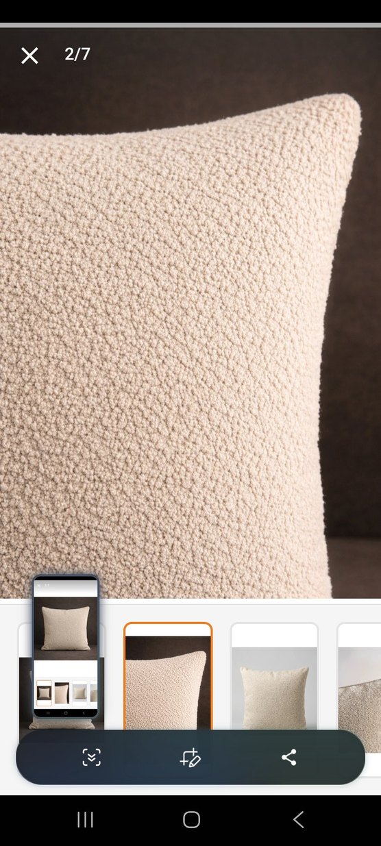 Bej Modern Dekoratif Kırlent - Görsel 2