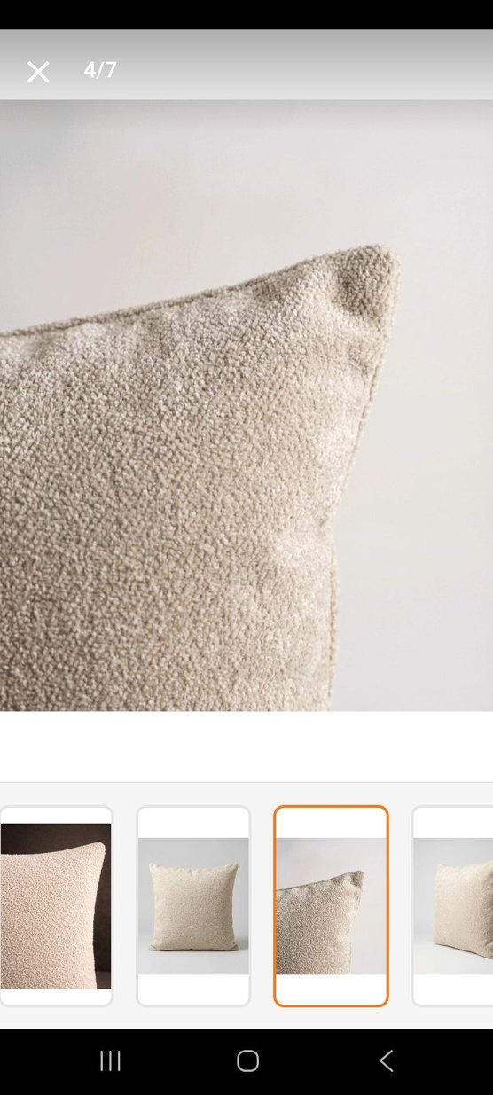 Bej Modern Dekoratif Kırlent - Görsel 3