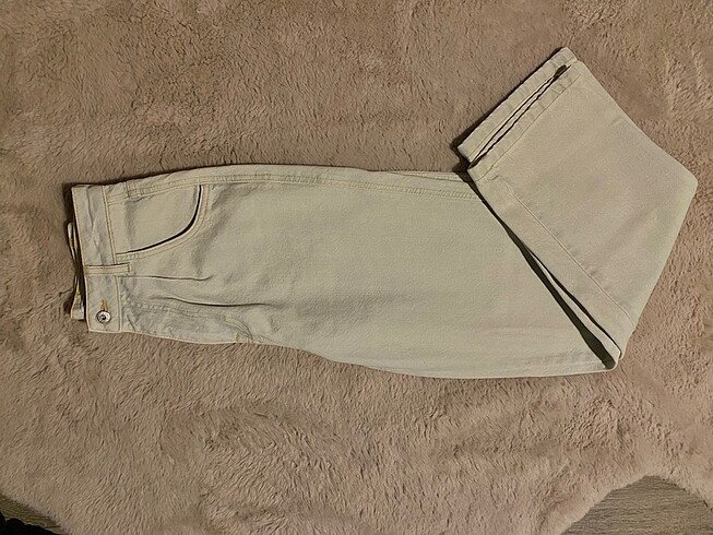 34 Beden ten rengi Renk Twist pantolon