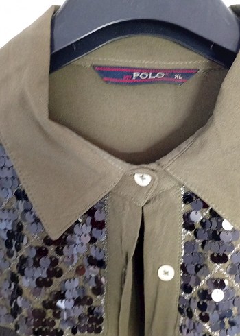 Düğmeli Uzun Kollu Bohem  Tunik - Görsel 4