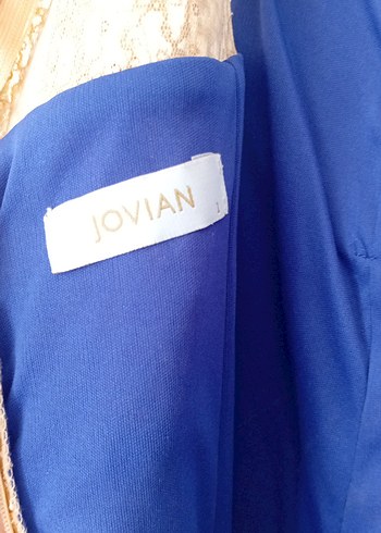 Mavi gold Uzun Abiye Elbise - Görsel 8