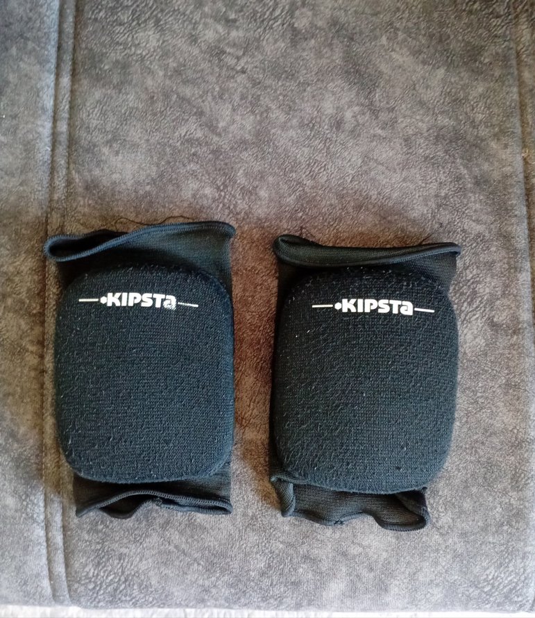 Kipsta Siyah Elastik dizlik - Görsel 3