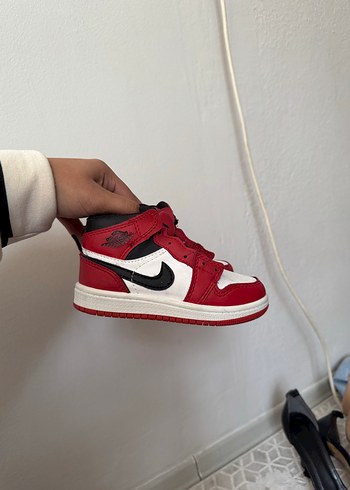 Nike Kırmızı Erkek Çocuk Spor Ayakkabı Velcro