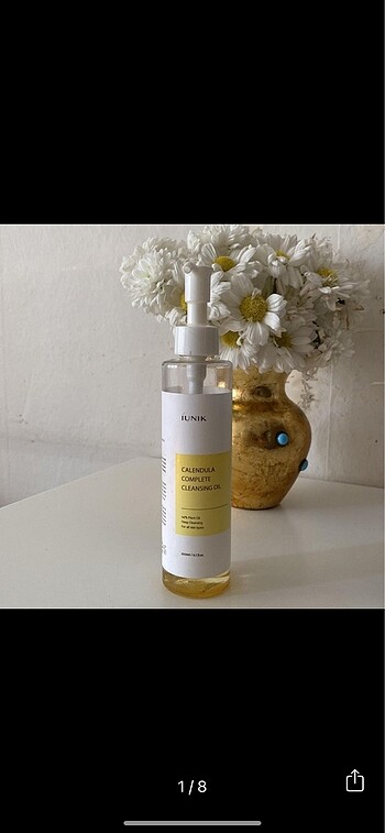 iunik calendula cleansing oil