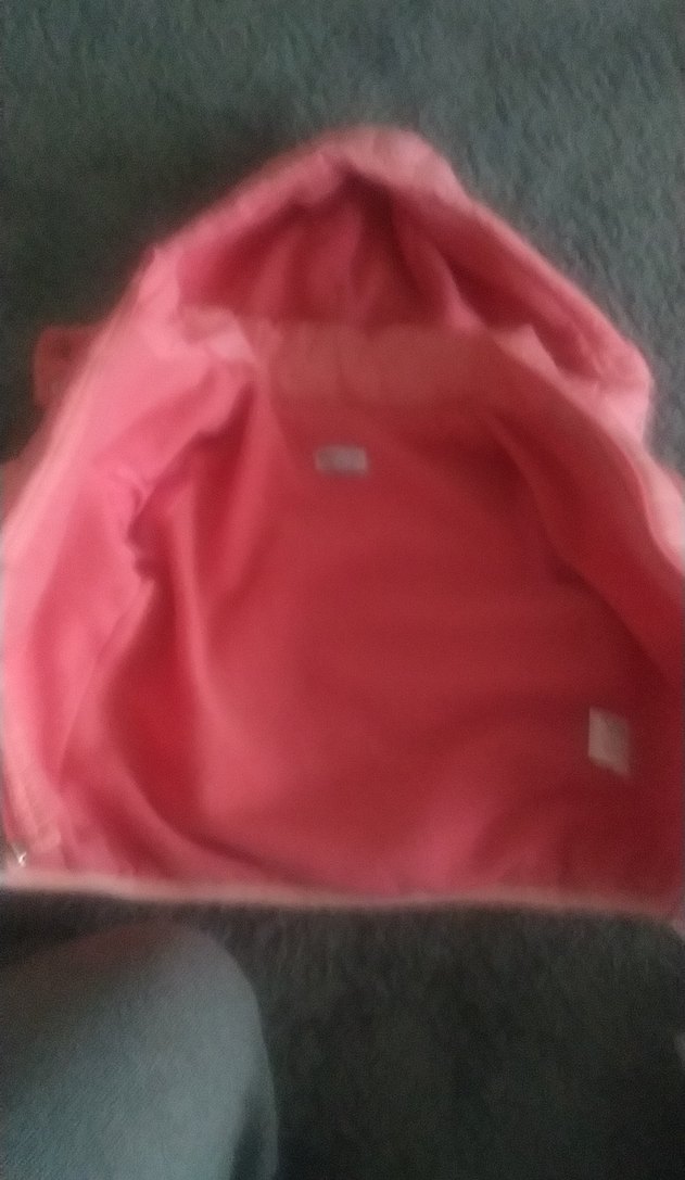 Kız Çocuk Pembe Kapüşonlu Fermuarlı Ceket - Görsel 2