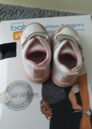 Kız Çocuk Pembe Cırtlı Spor Ayakkabı - Görsel 2