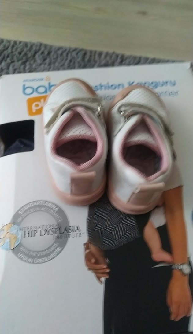 Kız Çocuk Pembe Cırtlı Spor Ayakkabı - Görsel 2