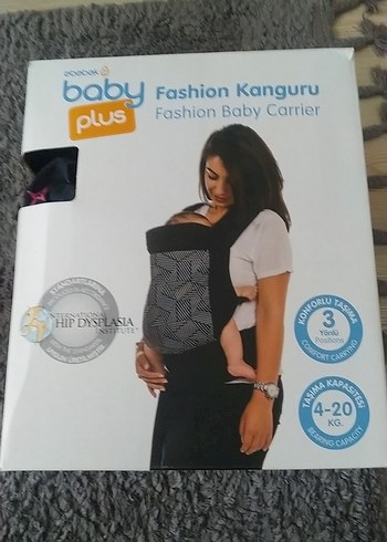 Yıldız Desenli Siyah Bebek Taşıyıcı - Görsel 5