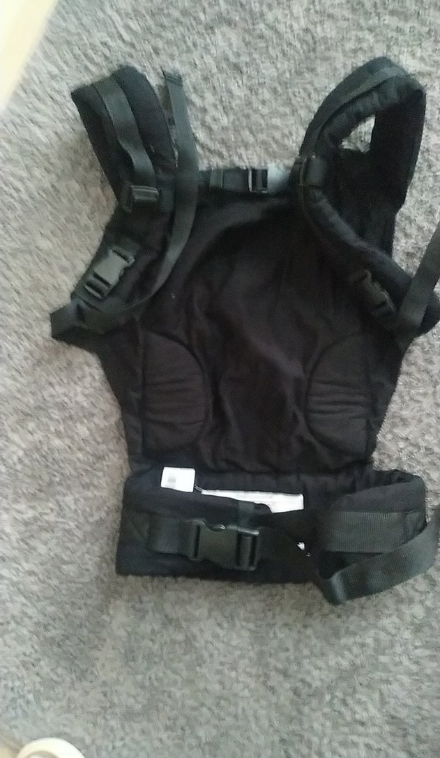 Yıldız Desenli Siyah Bebek Taşıyıcı - Görsel 4