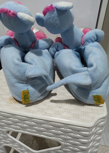 Nakışlı Pop Kültür Kız Çocuk Sıcak Terlik - Görsel 5