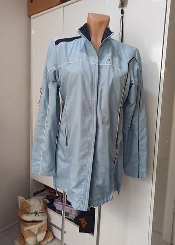 Mavi Mini Kadın Spor Ceket - Görsel 2