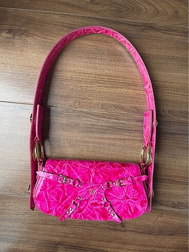 Manc Pembe Lilith Mini Çanta