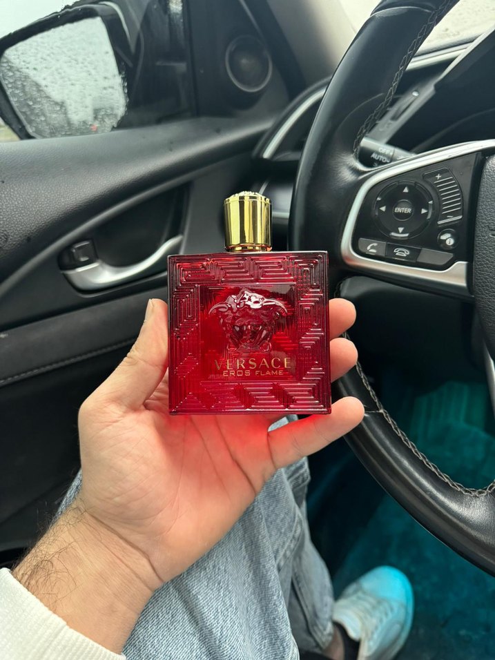 Versace Eros Flame Erkek Parfümü - Görsel 5
