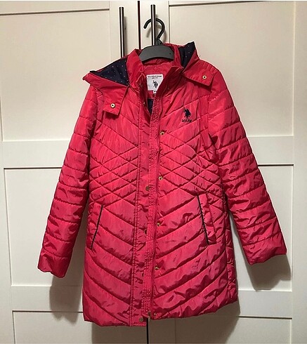 Polo 8-9 yaş kız çocuk kaban