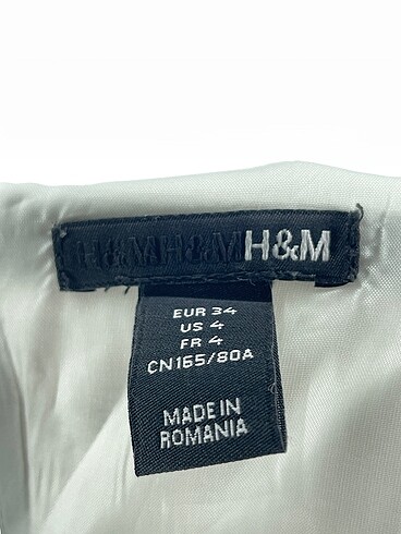 34 Beden çeşitli Renk H&M Kısa Elbise %70 İndirimli.
