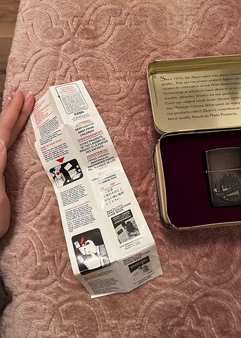 Zippo 60. Yıl Özel Çakmak - Görsel 7