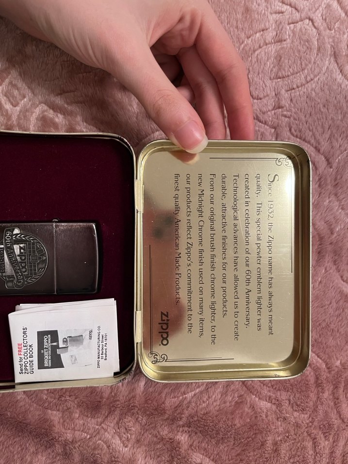 Zippo 60. Yıl Özel Çakmak - Görsel 3
