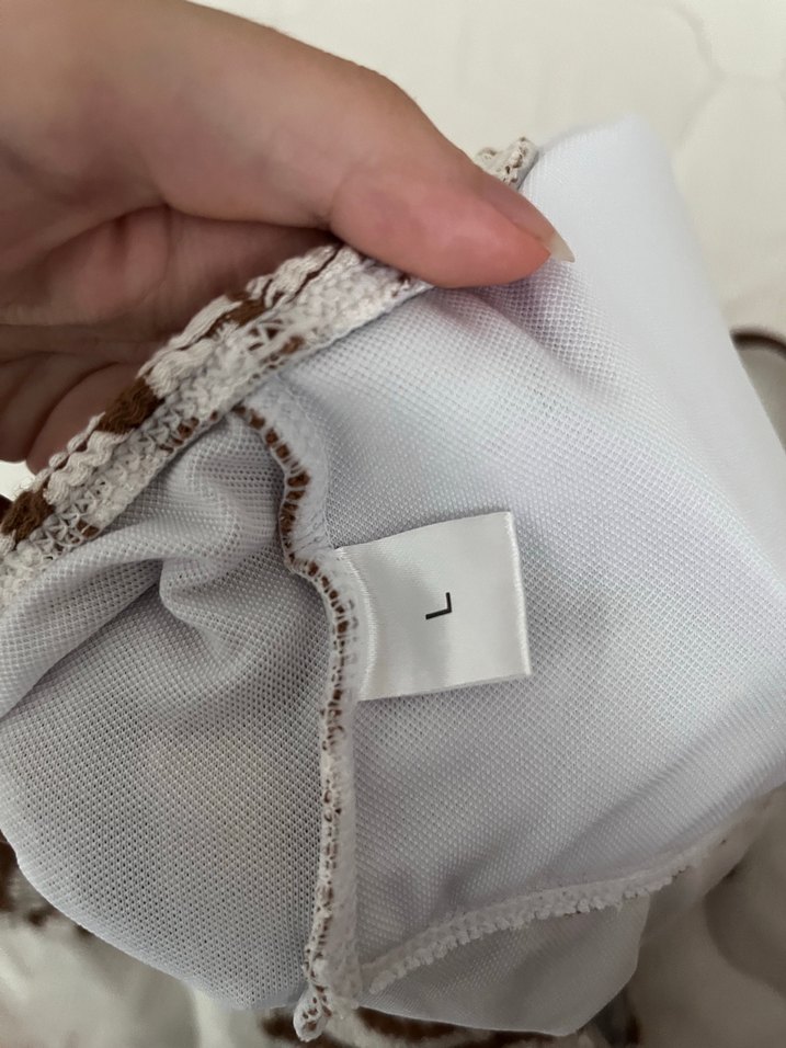 Çizgili Kahverengi Bej Bohem Mayo - Görsel 4