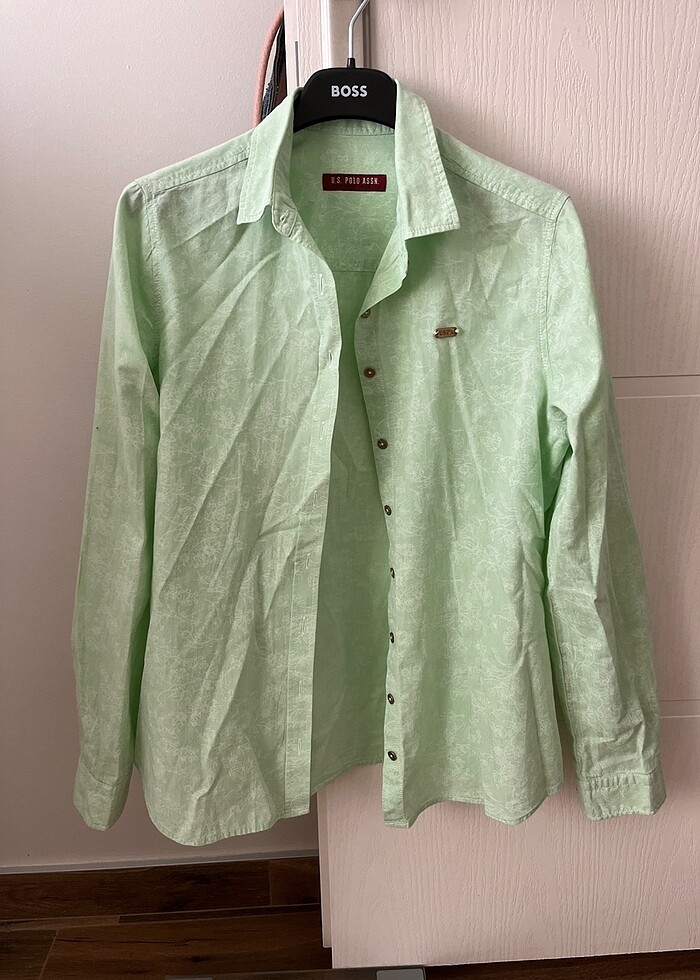 Uspa Yesil Gomlek - Görsel 2