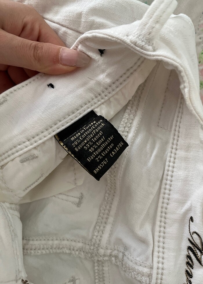 Dusuk Bel Mavi Jean - Görsel 4