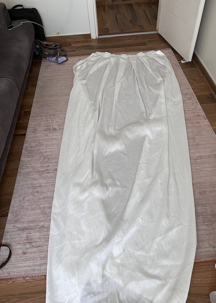 Beyaz Fon Perde - Görsel 2