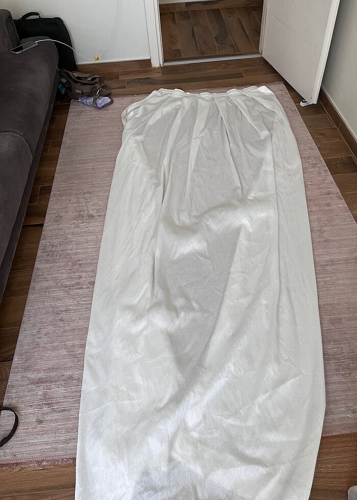 Beyaz Fon Perde - Görsel 3