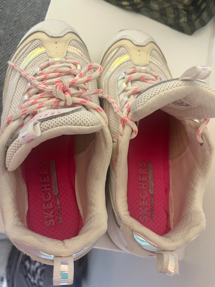 Skechers Beyaz Kadın Spor Ayakkabı - Görsel 3