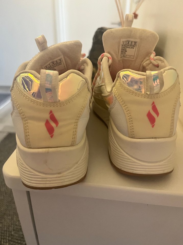 Skechers Beyaz Kadın Spor Ayakkabı - Görsel 4